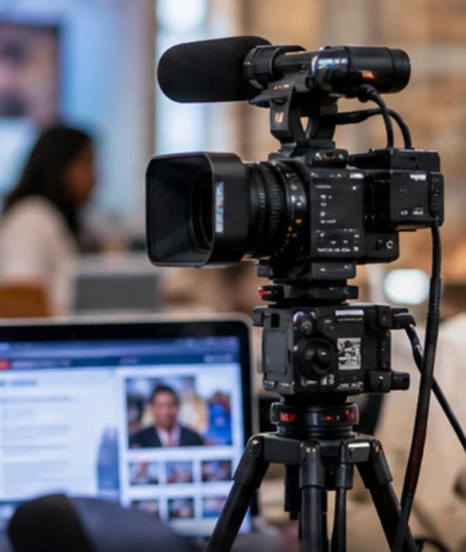 Caméra de tournage TsaraNews